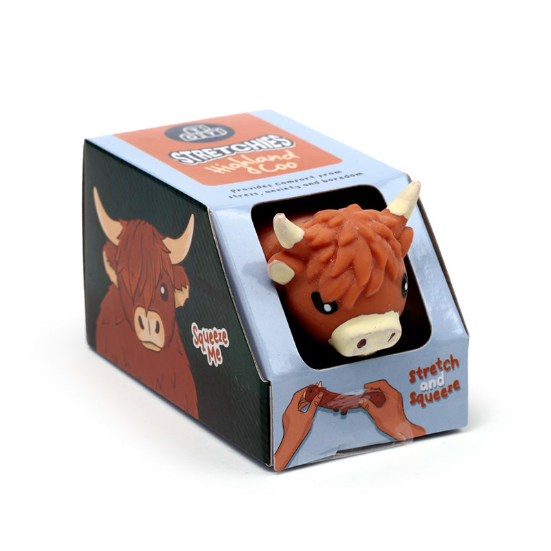 Stretchy Fidget Toy - Highland Coo