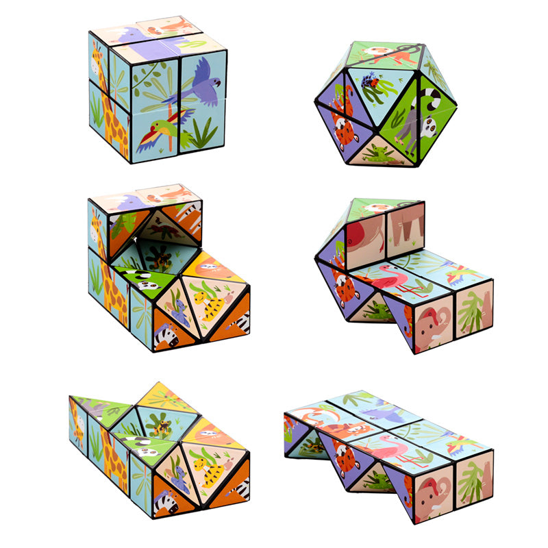 Puzzle Cube Toy - Zooniverse