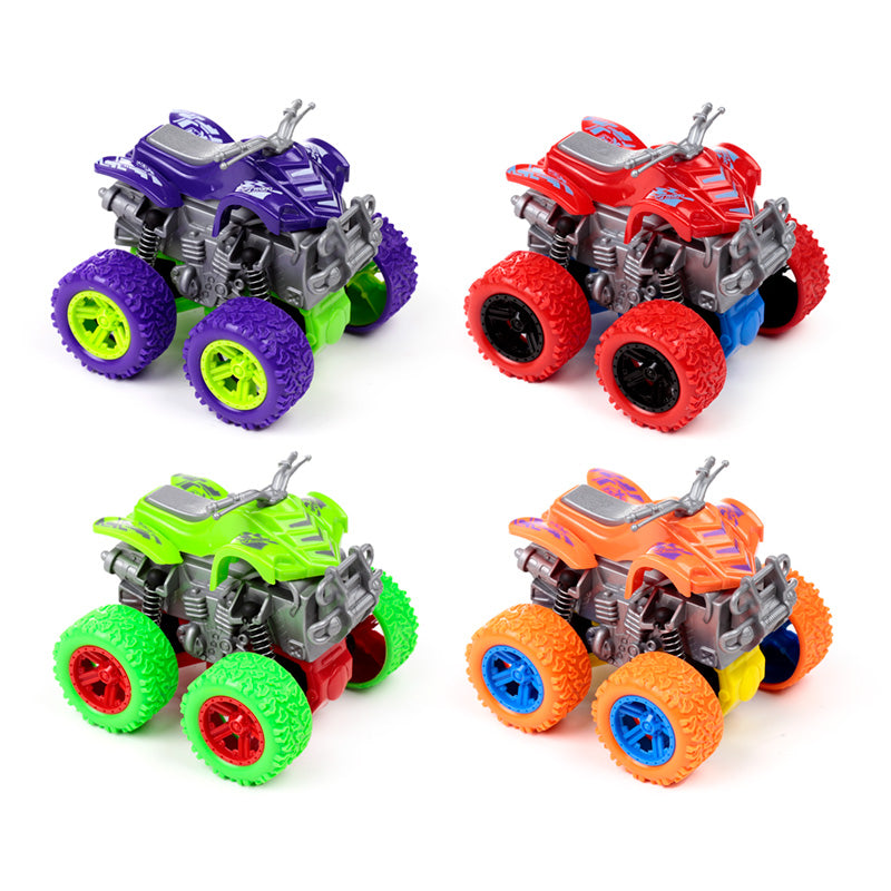 Push/Pull Action Toy - 4x4 Stunt Quad Bike