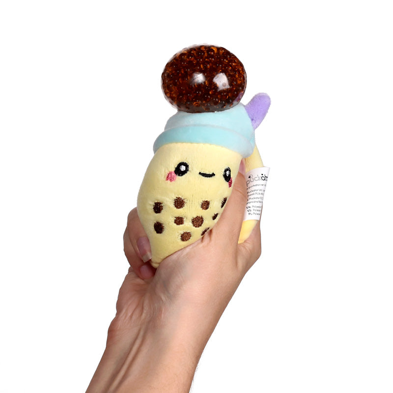 Queasy Squeezy Polyester Toy - Foodiemals Bubble Tea