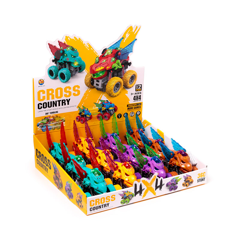 Fun Kids LED Stunt Action Toy - Eagle Head x12