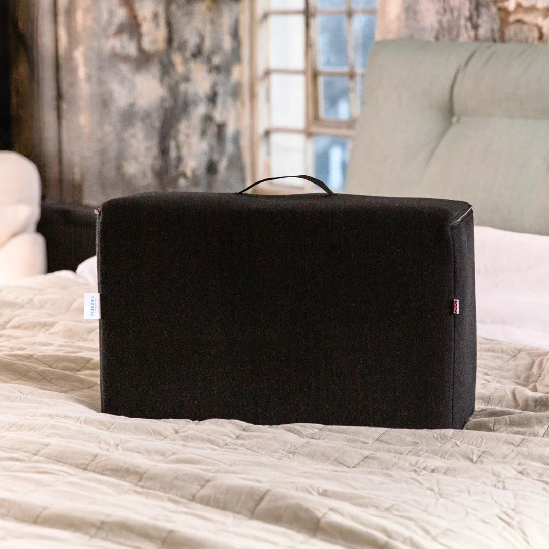 Journey in Comfort: Luxe Memory Foam Bed Wedge for Acid Reflux Relief - Complete with Travel Bag