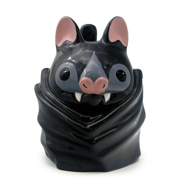 Novelty Upside Down Ceramic Mug - Bat