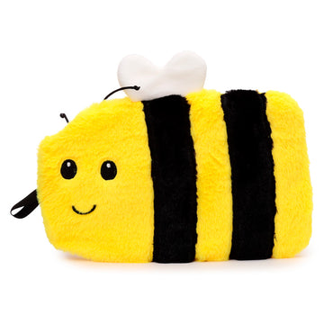 650ml Hot Water Bottle with Plush Cover - Bumble Bee