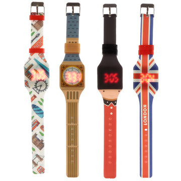 Silicone Digital Watch - London Icons