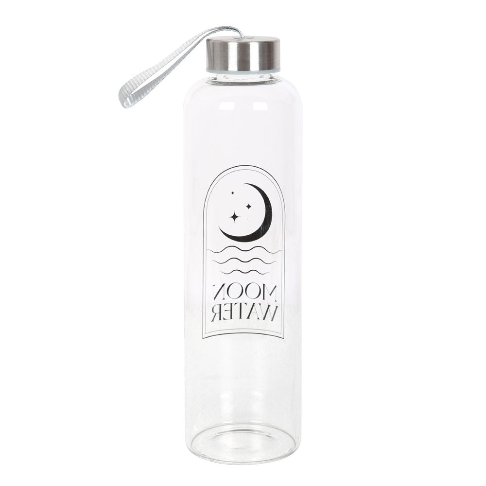 Moon Water Glass Water Bottle