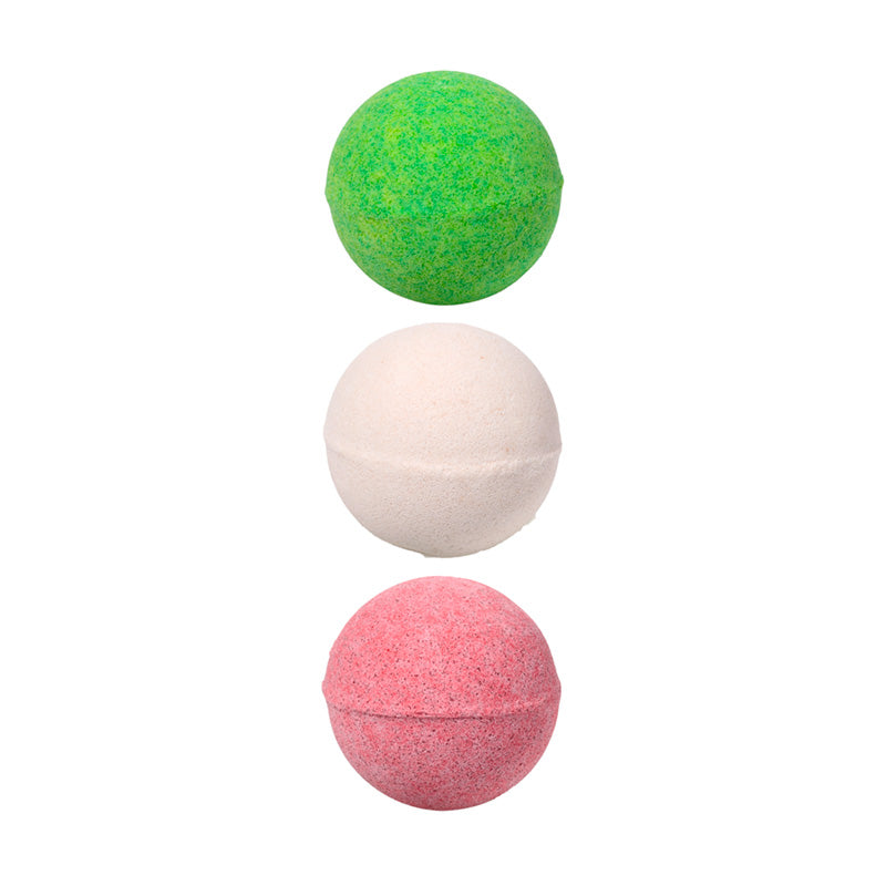 Handmade Bath Bomb Set of 3 - Christmas Gonk