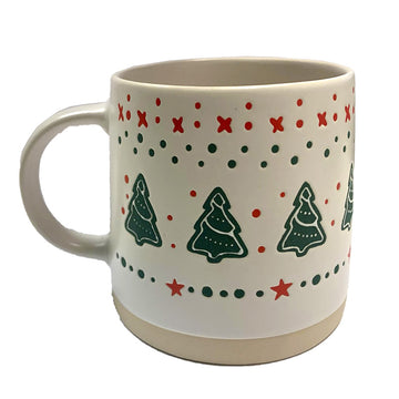 Stoneware Mug - Christmas Tree