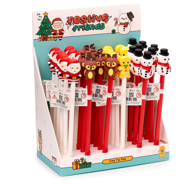 Fine Tip Pen - Christmas Festive Friends