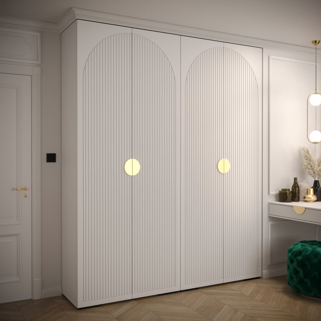 Manhattan I Hinged Door Wardrobe 200cm