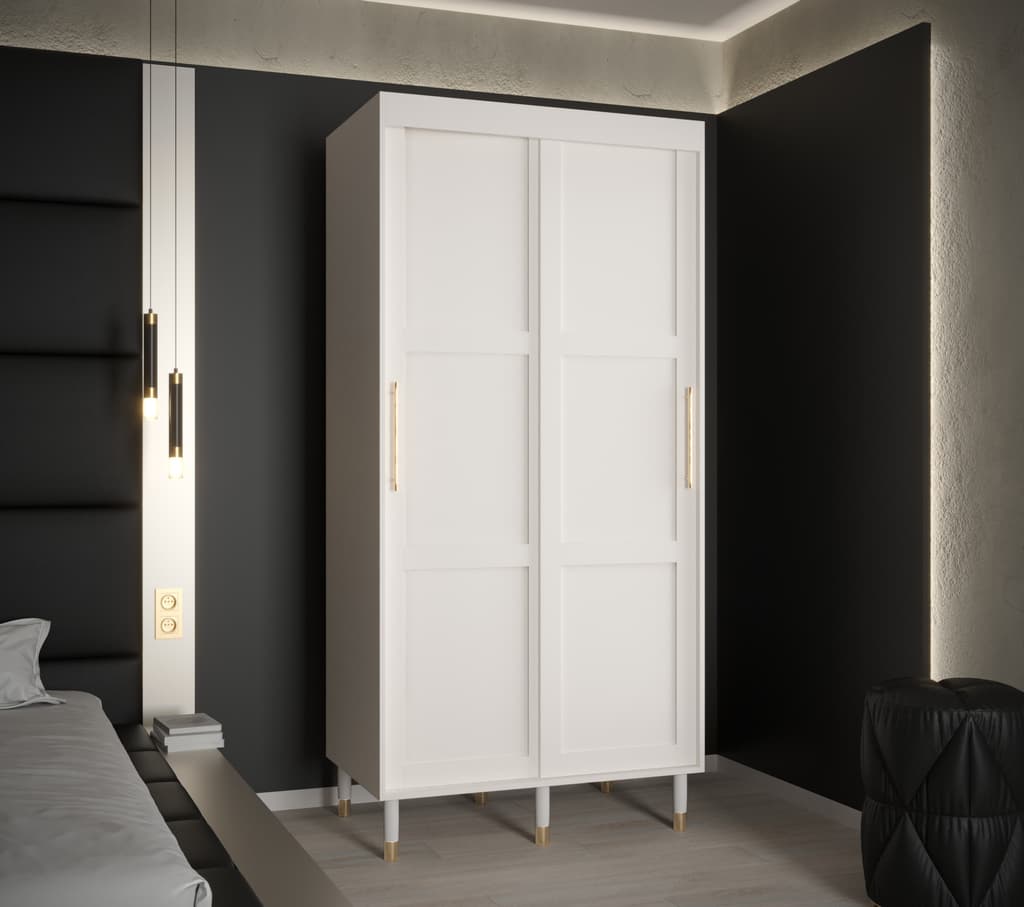 Tromso I Sliding Door Wardrobe 100cm