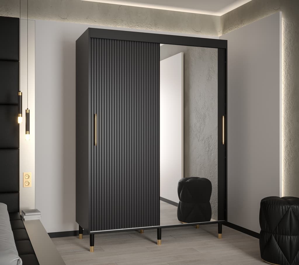 Mora II Sliding Door Wardrobe 150cm