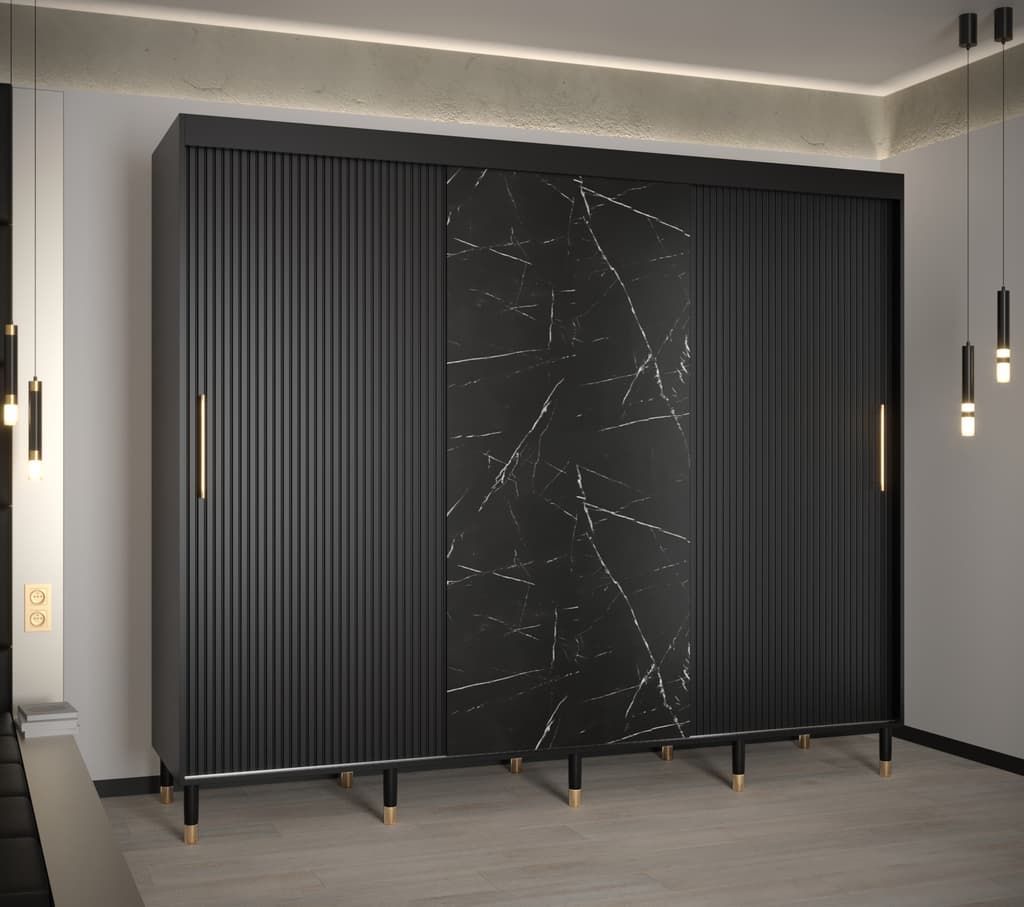 Mora Sliding Door Wardrobe 250cm