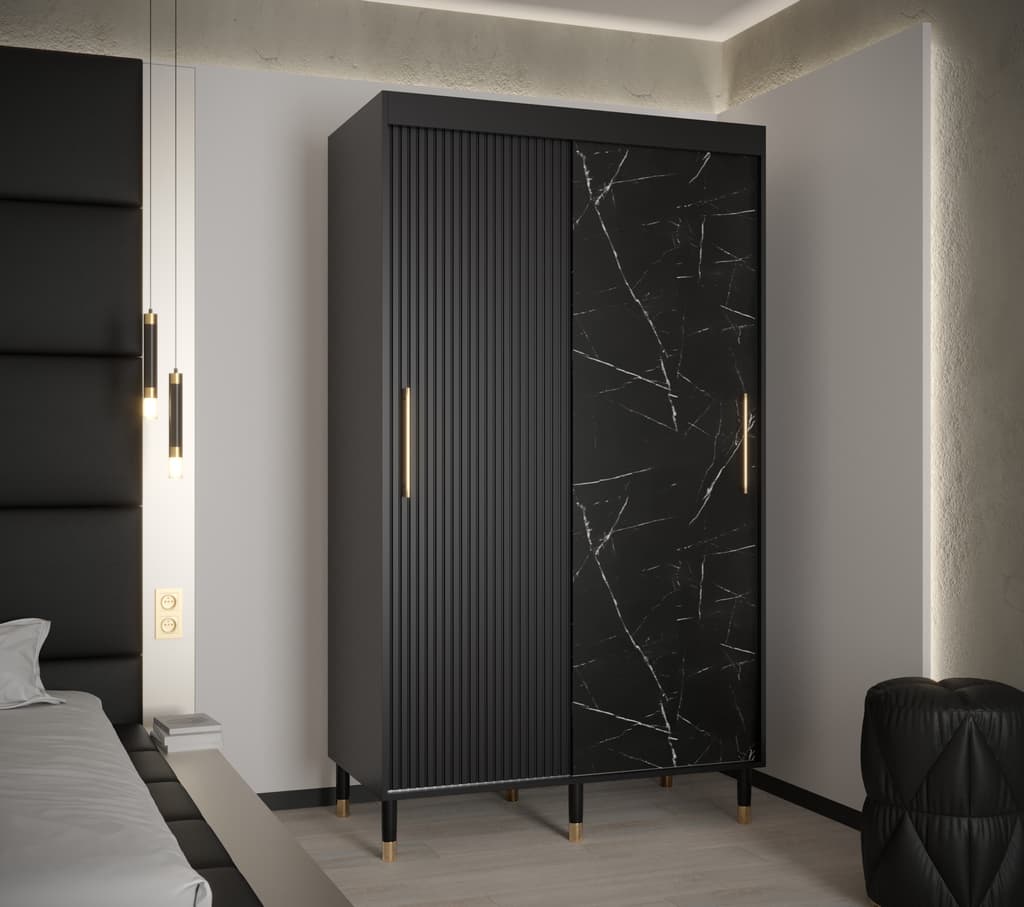 Mora Sliding Door Wardrobe 120cm