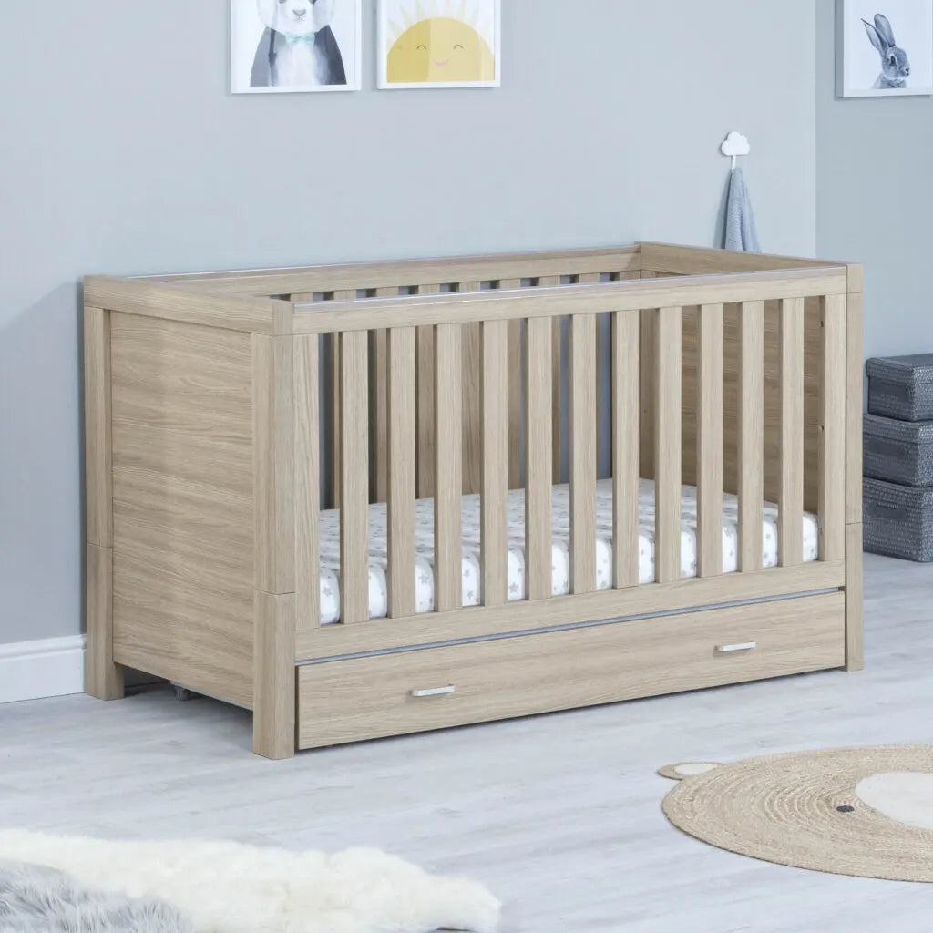 Luno Cot Bed With Drawer