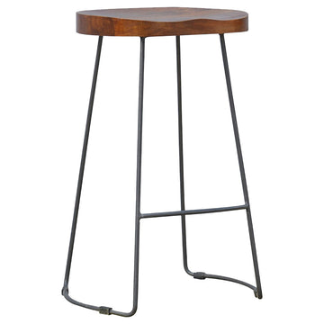 Industrial Chunky Bar Stool