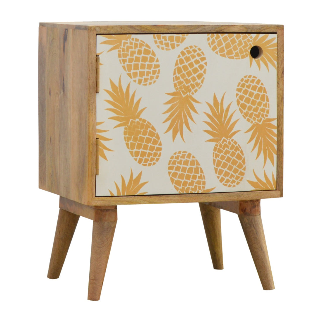 Pineapple Screen Print Bedside