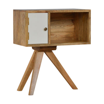 Solid Wood Tripod Bedside