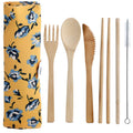 100% Natural Bamboo Cutlery 6 Piece Set - Peony Pick of the Bunch - £9.99 - 