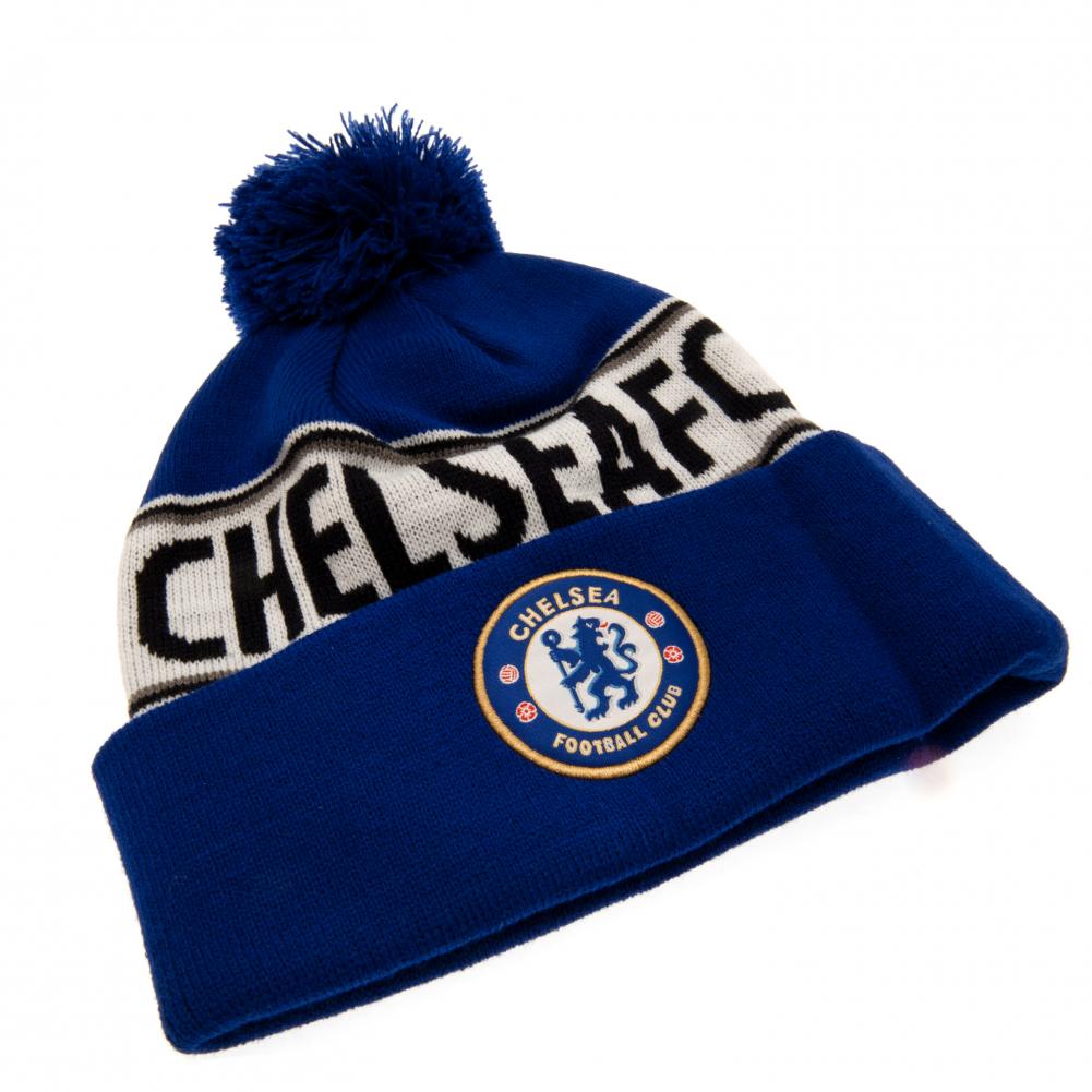 Chelsea FC Ski Hat TX - Officially licensed merchandise.