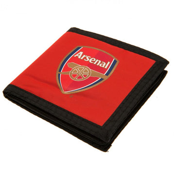 Arsenal FC Canvas Wallet - Officially licensed merchandise.