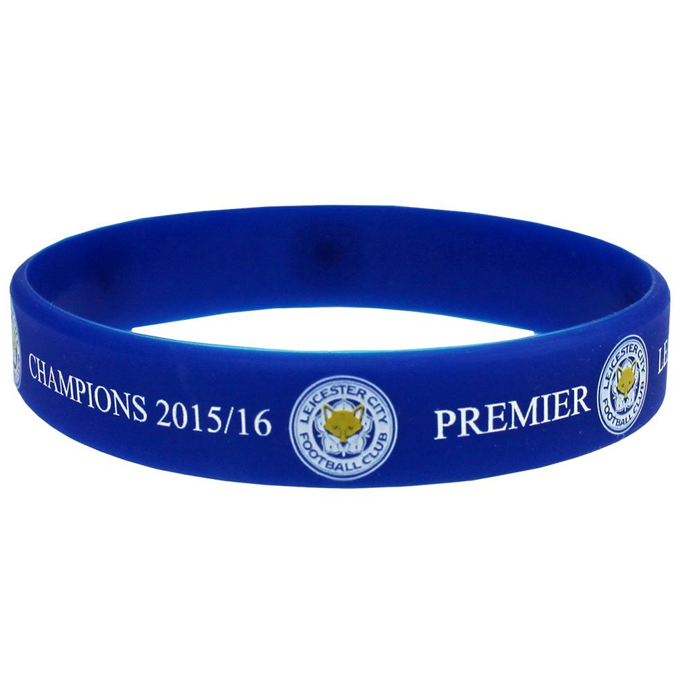 Leicester City FC Silicone Wristband Champions - Officially licensed merchandise.