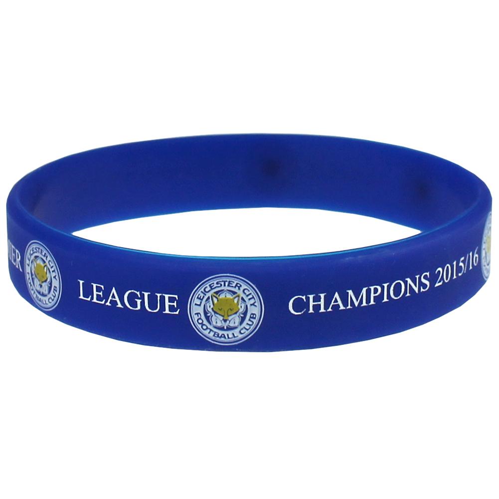 Leicester City FC Silicone Wristband Champions - Officially licensed merchandise.