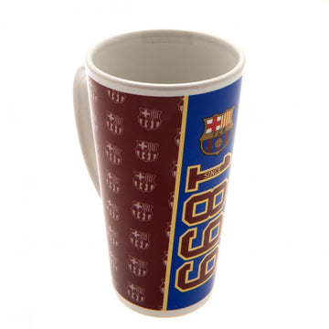 FC Barcelona Latte Mug - Officially licensed merchandise.