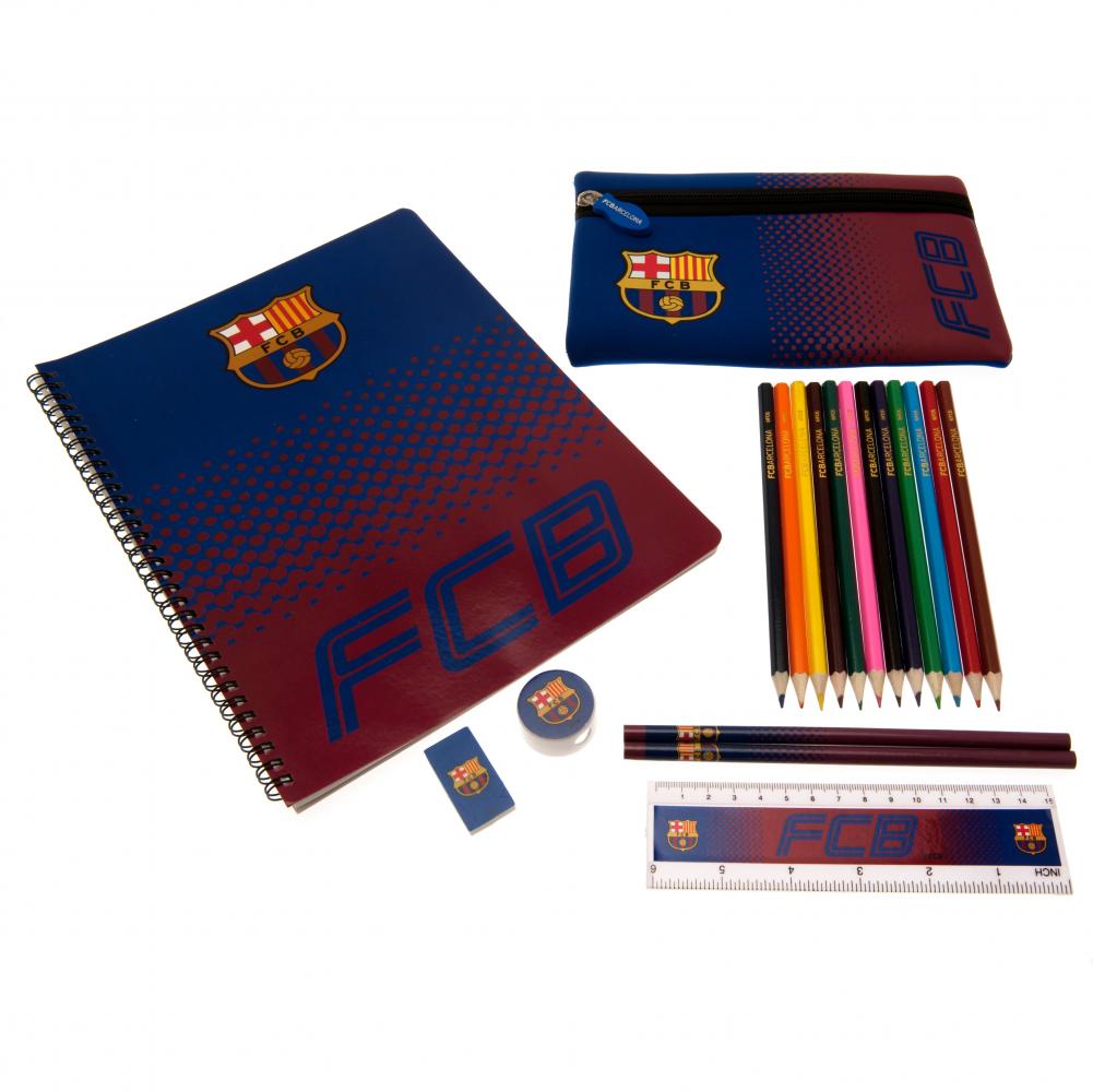 FC Barcelona Ultimate Stationery Set FD - Officially licensed merchandise.