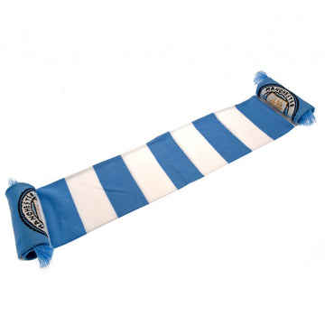 Manchester City FC Bar Scarf - Officially licensed merchandise.