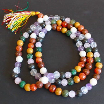 108 Bead Mala - 9 Planet Astro - £36.54 - 