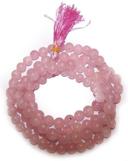 108 Bead Mala - Rose Quartz - £37.0 - 