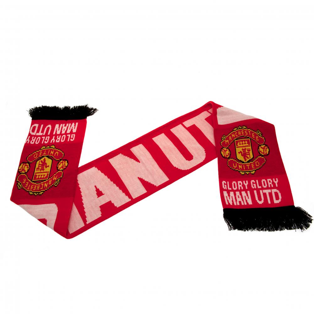 Manchester United FC Scarf GG - Officially licensed merchandise.