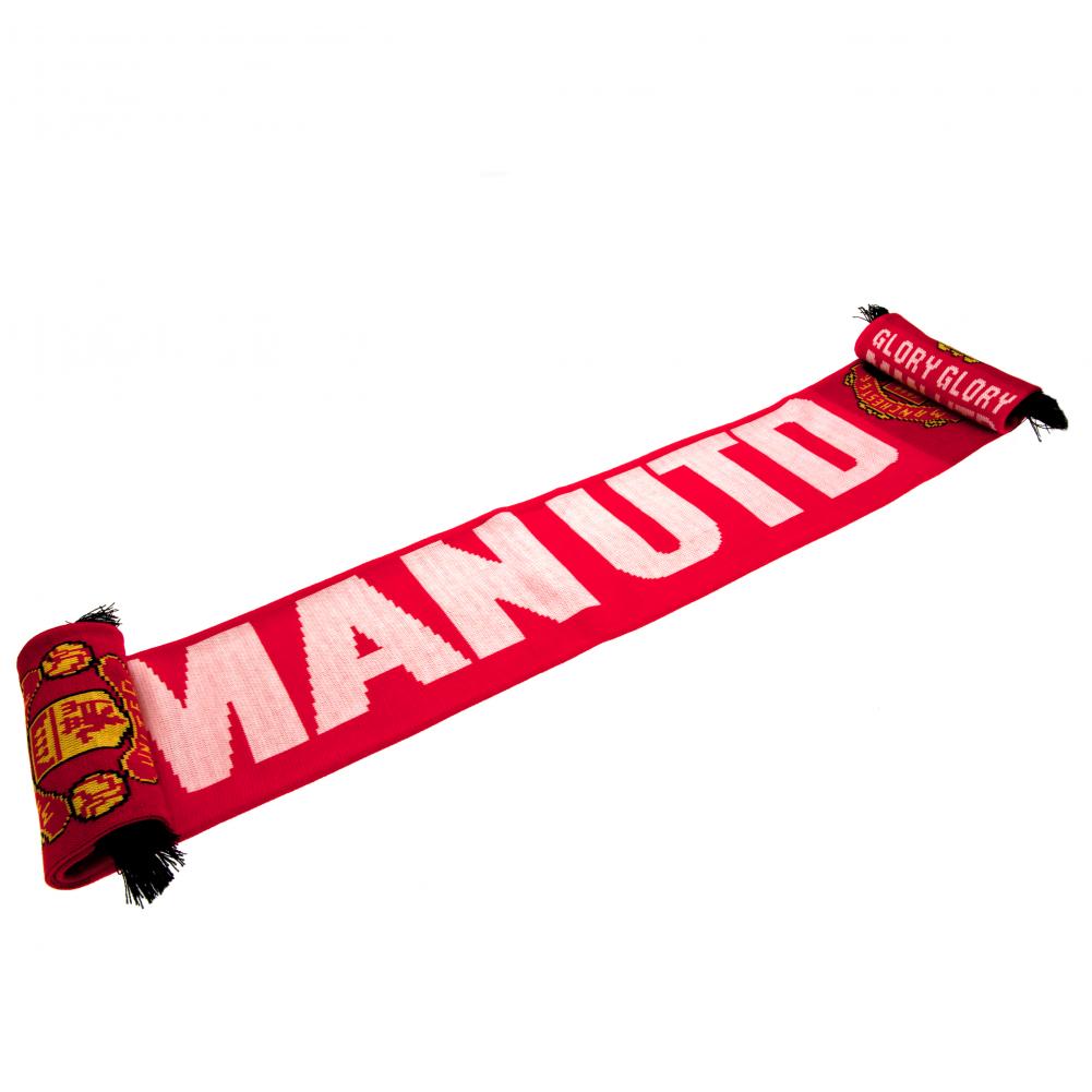 Manchester United FC Scarf GG - Officially licensed merchandise.