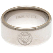 Manchester City FC Band Ring Large - Officially licensed merchandise.