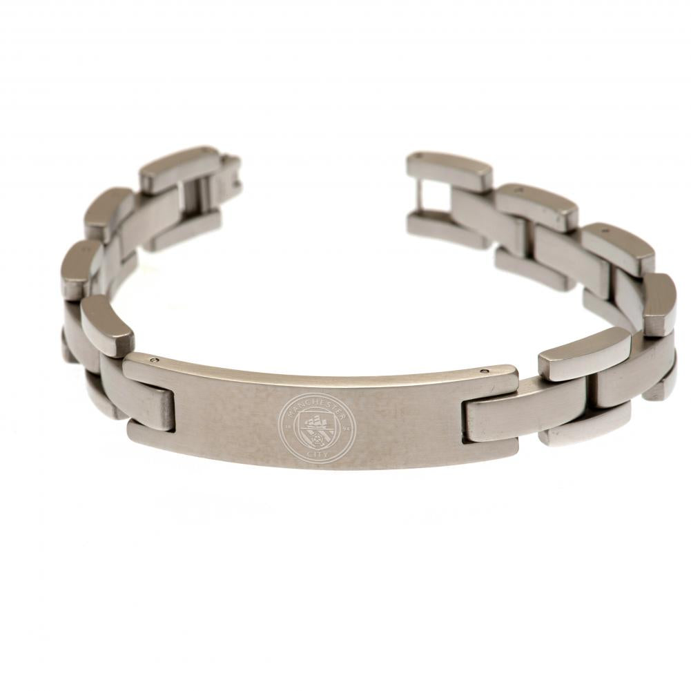 Manchester City FC Bracelet - Officially licensed merchandise.