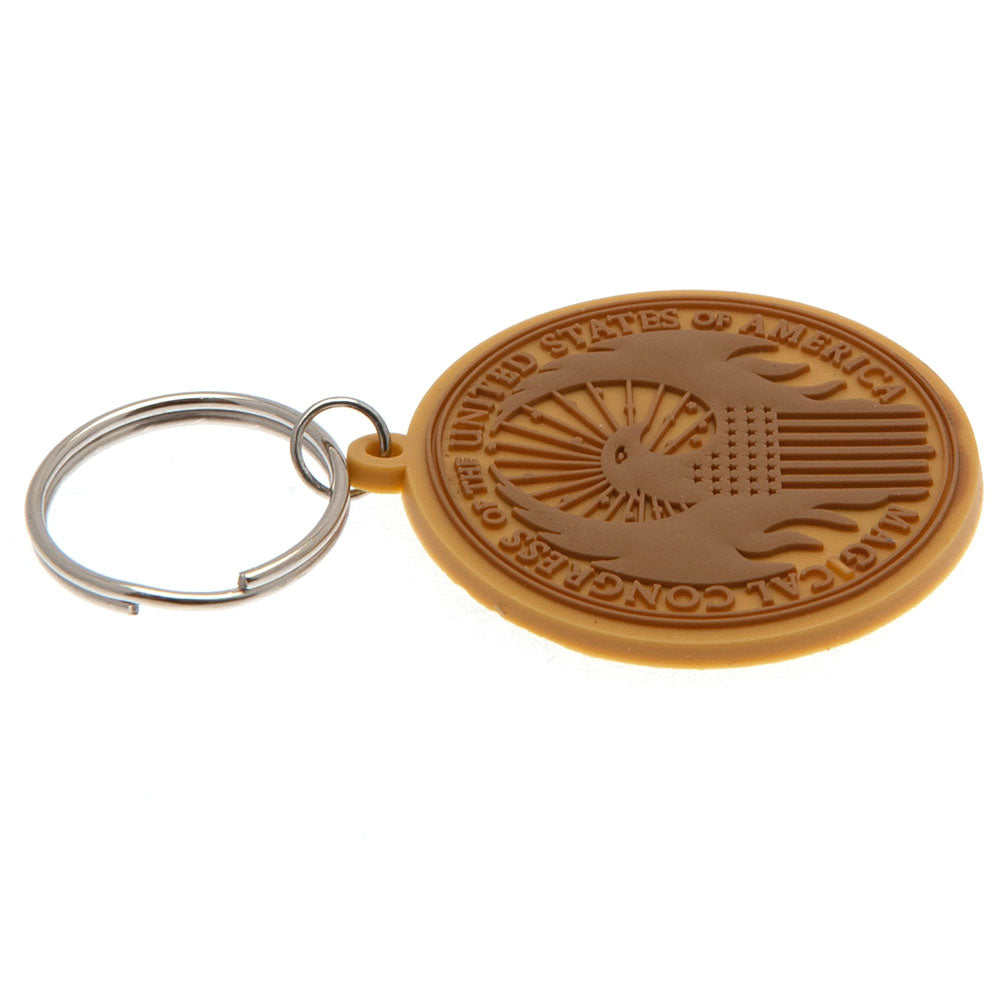 Fantastic Beasts PVC Keyring Macusa - Officially licensed merchandise.