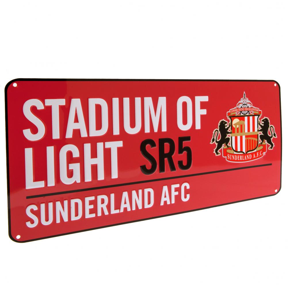 Sunderland AFC Street Sign RD - Officially licensed merchandise.