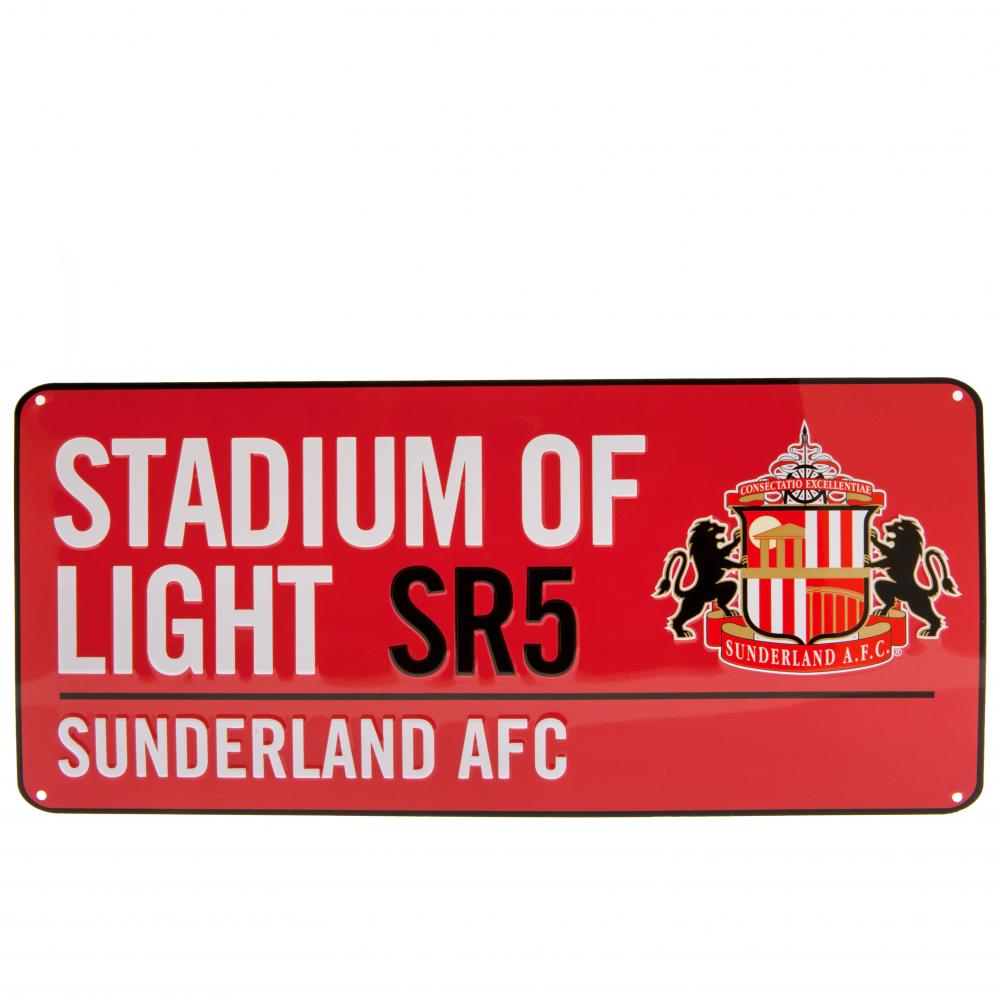 Sunderland AFC Street Sign RD - Officially licensed merchandise.