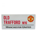 Manchester United FC Street Sign - Officially licensed merchandise.