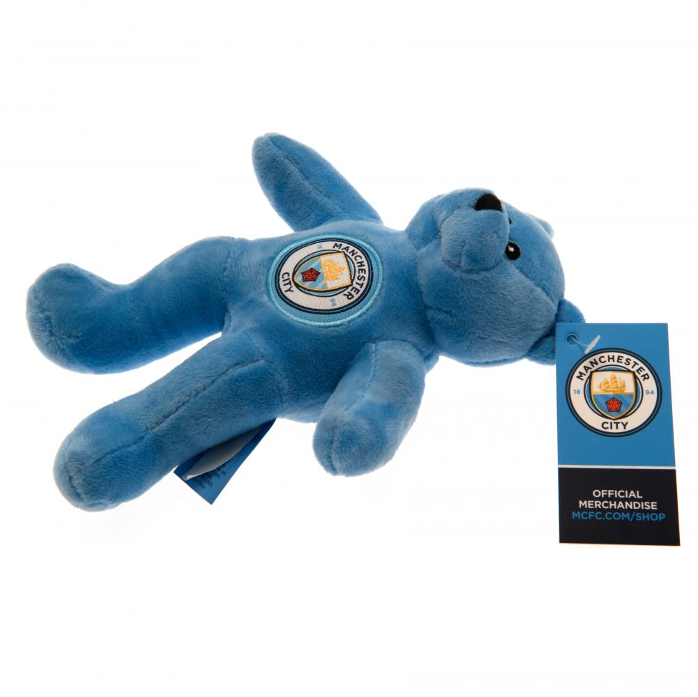Manchester City FC Mini Bear - Teddies & Soft Toys