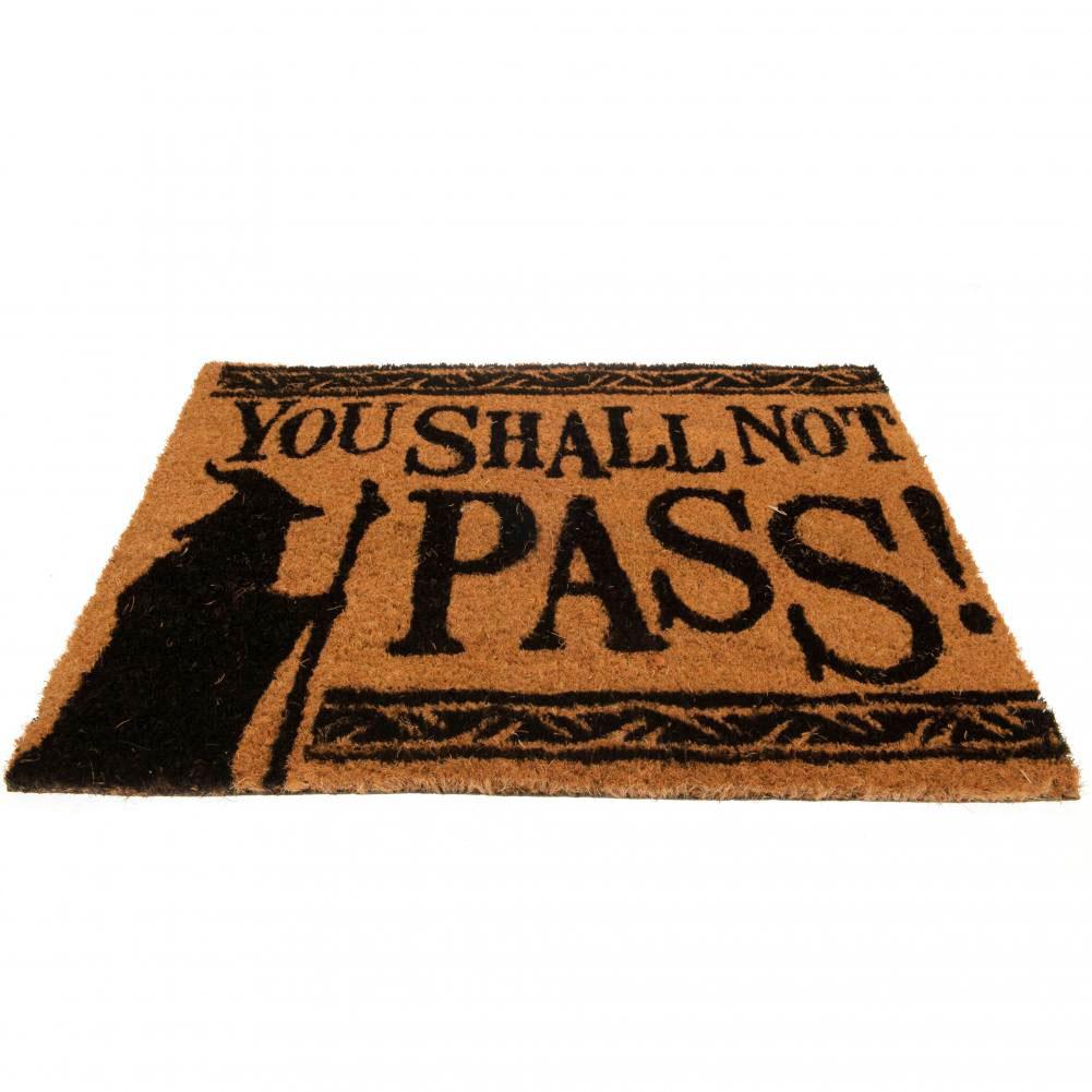 The Lord Of The Rings Doormat - Officially licensed merchandise.