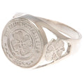 Celtic FC Sterling Silver Ring Large - Officially licensed merchandise.