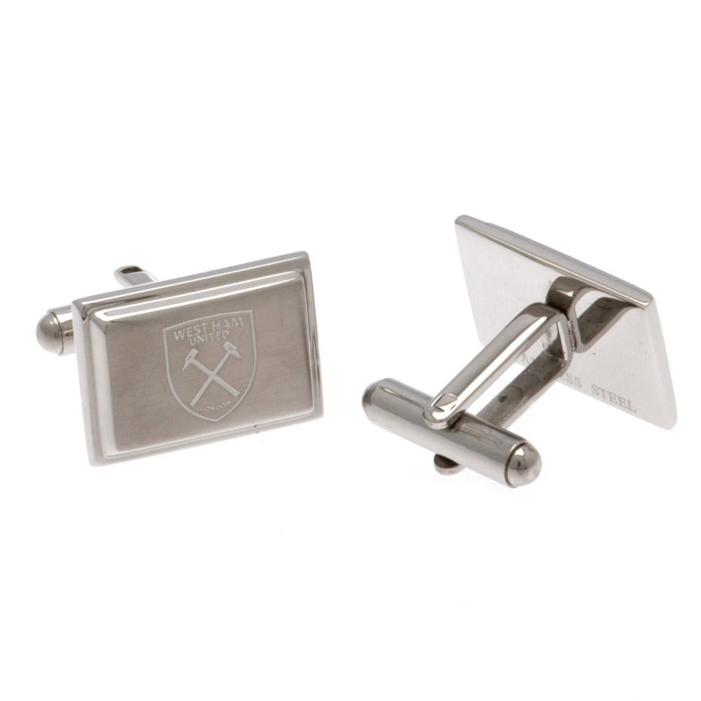 West Ham United FC Tie Slide & Cufflink Set - Officially licensed merchandise.