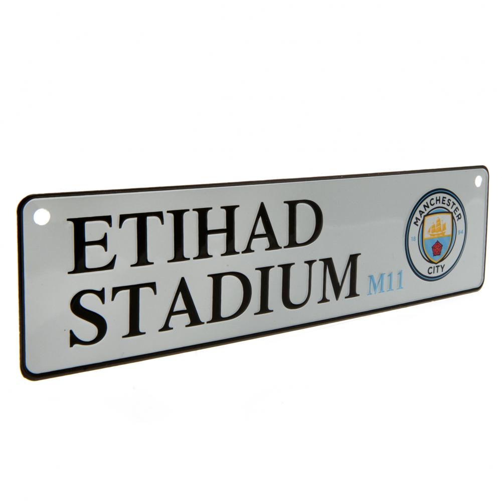 Manchester City FC Window Sign - Officially licensed merchandise.