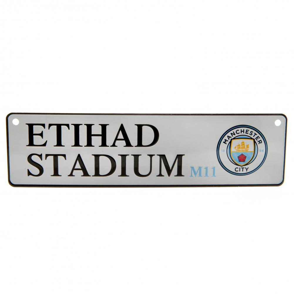 Manchester City FC Window Sign - Officially licensed merchandise.