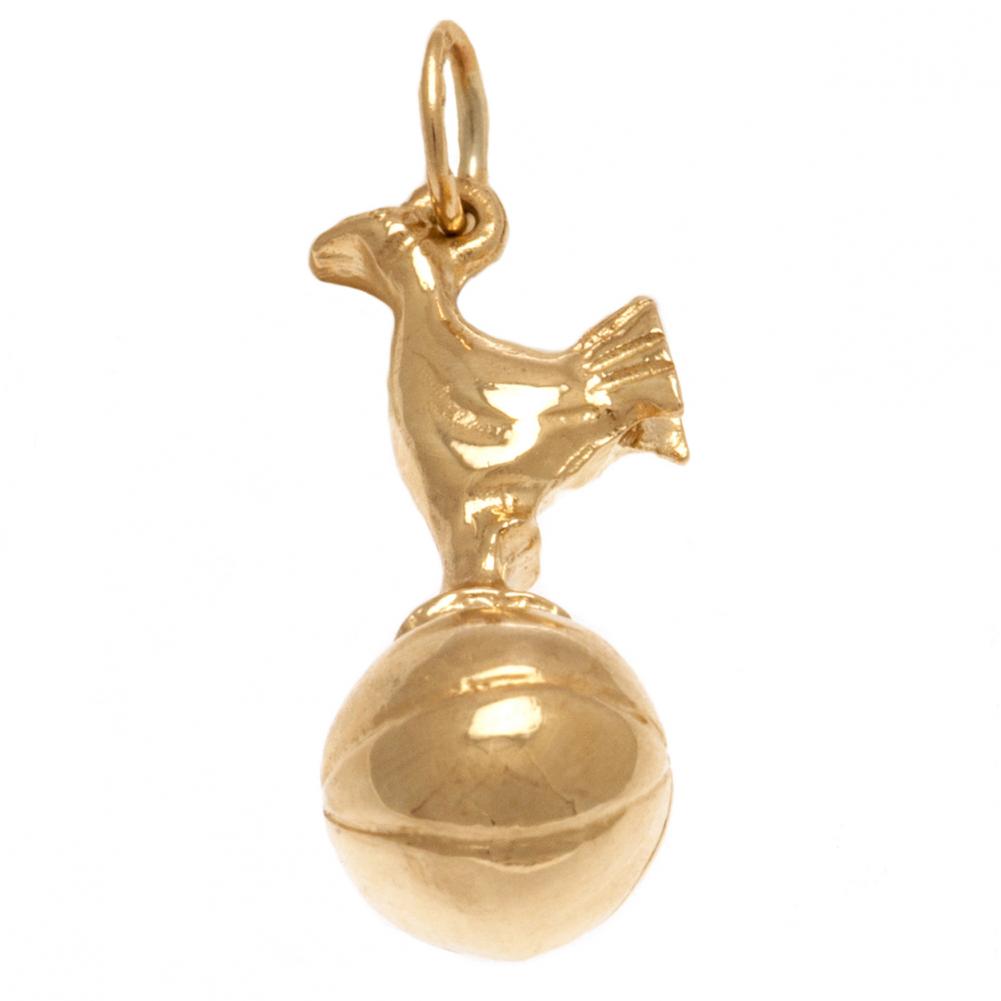 Tottenham Hotspur FC 9ct Gold 3D Pendant Heavy - Officially licensed merchandise.