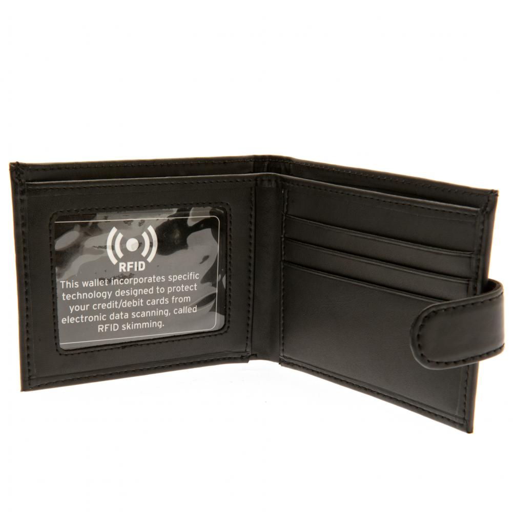 Arsenal FC rfid Anti Fraud Wallet - Officially licensed merchandise.