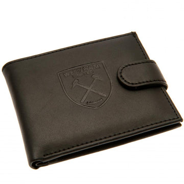 West Ham United FC rfid Anti Fraud Wallet - Officially licensed merchandise.