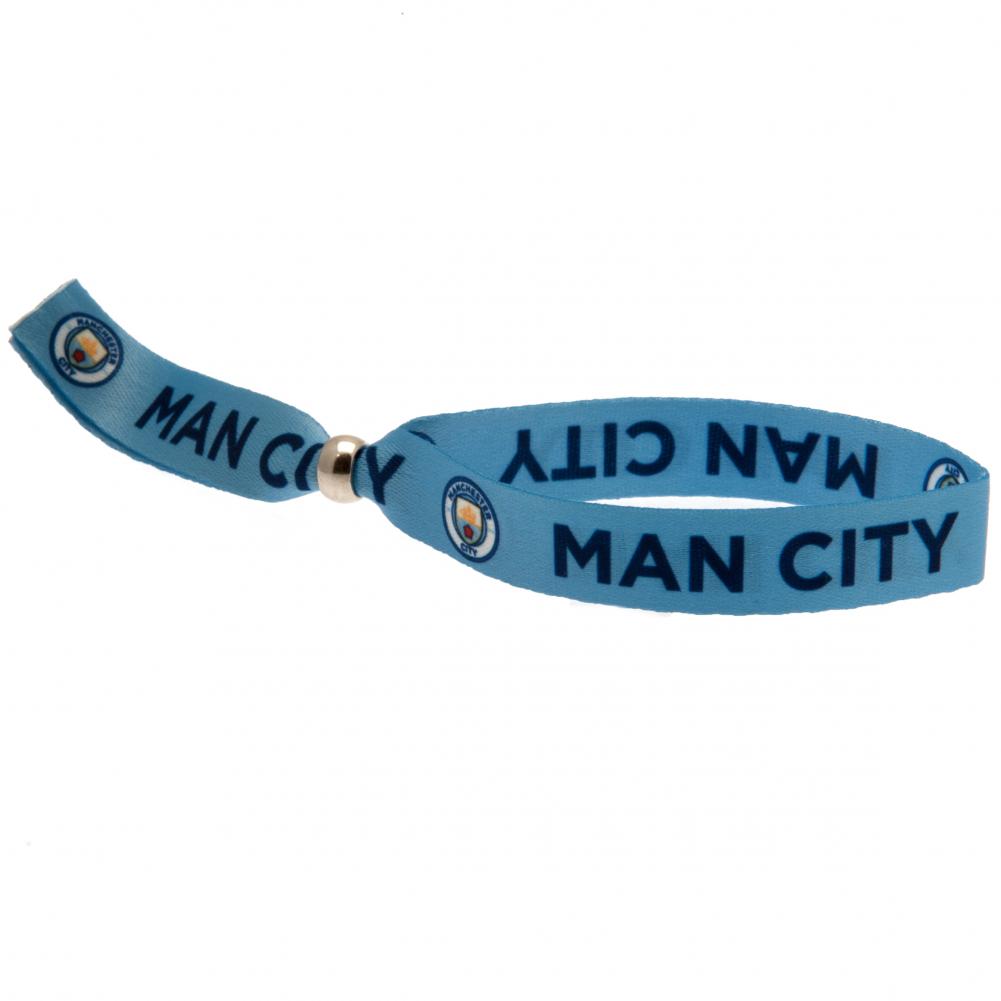 Manchester City FC Festival Wristbands - Officially licensed merchandise.